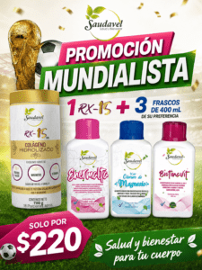 Promo Mundialista: (1) RX-15 + (3) Liquidos de 400mL