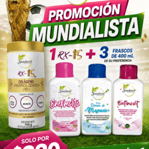 Promo Mundialista: (1) RX-15 + (3) Liquidos de 400mL