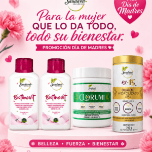 Promo Madres: (2) Biotinavit + (1) RX-15 + (1) Clorumi