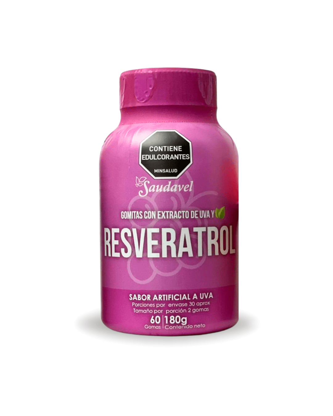 Gomitas Funcionales Con Extracto de Uva y Resveratrol