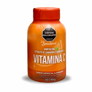 Gomitas Funcionales Con Extracto de Zanahoria y Arándanos, Contiene Vitamina C